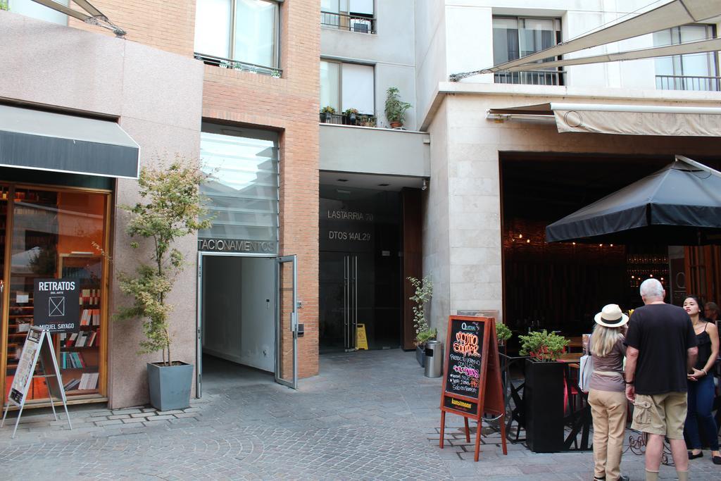 Uh Aparthotel Lastarria Сантьяго Экстерьер фото