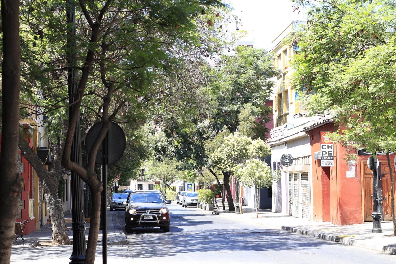 Uh Aparthotel Lastarria Сантьяго Экстерьер фото